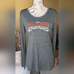Women's Under Armour  Baltimore Running 2014 Festival Athletic Top Shirt Medium
